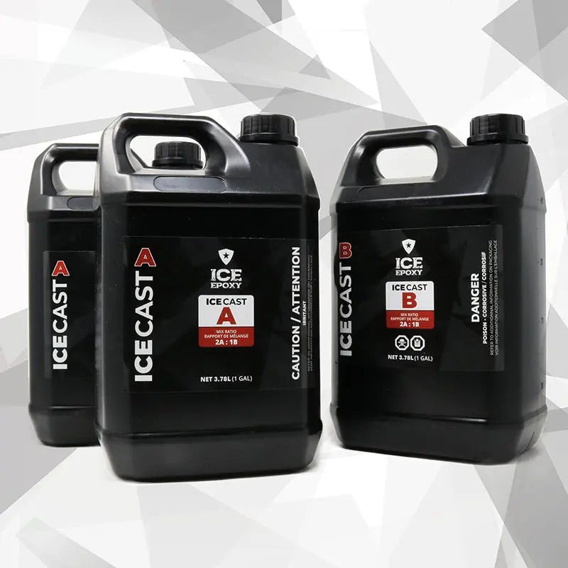 ICE-CAST ÉPOXY TRANSPARENT CRISTALLIN À COULÉE - Image 2